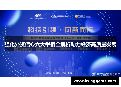 强化外资信心六大举措全解析助力经济高质量发展